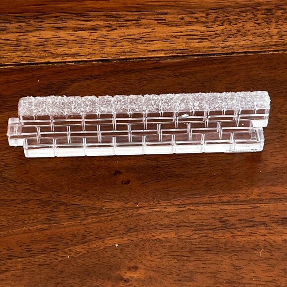 Department 56 Ice Crystal Walls Set of 6 Village Accessories 56717 Retired 1999 - Picture 6 of 13